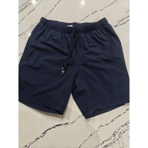 Fabletics The One Short 5" Men S Blue Gym Training Stretch Performance Running